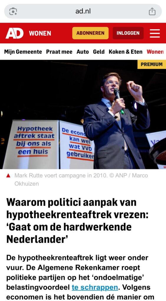 hypotheekrenteaftrek berekenen. Wat is hypotheekrenteaftrek?